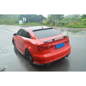 Carbon Fiber Roof Spoiler for Audi A3 Quattro S3 2014 2020 01