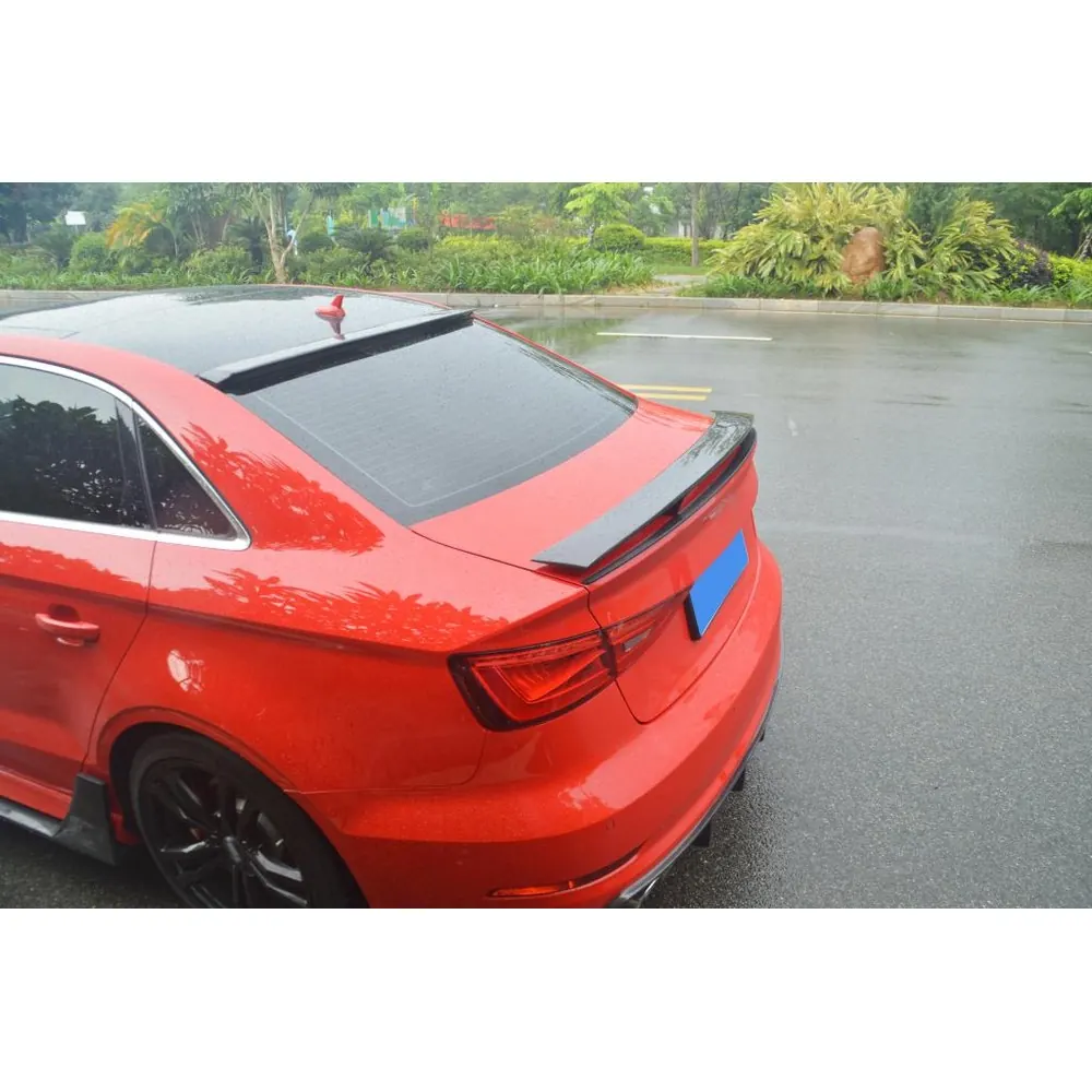 Carbon Fiber Roof Spoiler for Audi A3 Quattro S3 2014 2020 02
