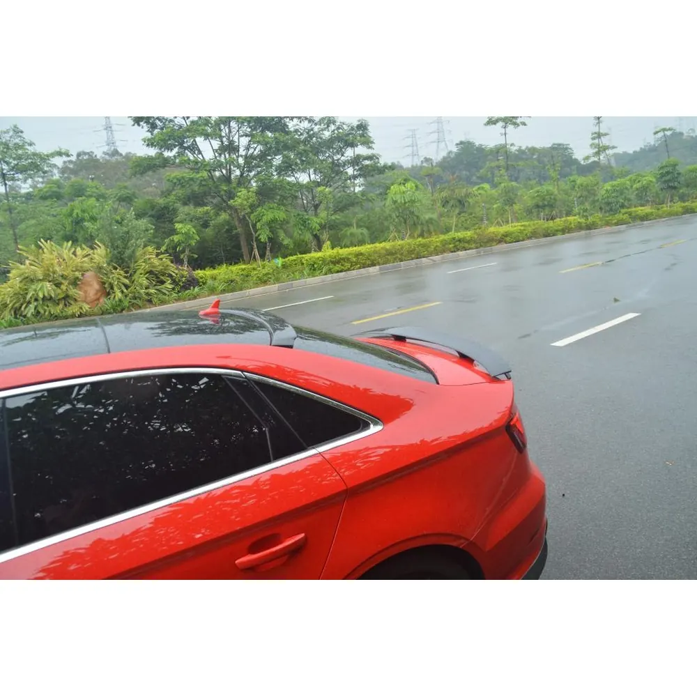 Carbon Fiber Roof Spoiler for Audi A3 Quattro S3 2014 2020 03