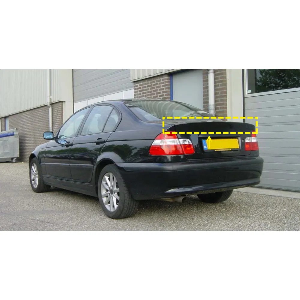 bmw 3 series carbon fiber spoiler - view 5