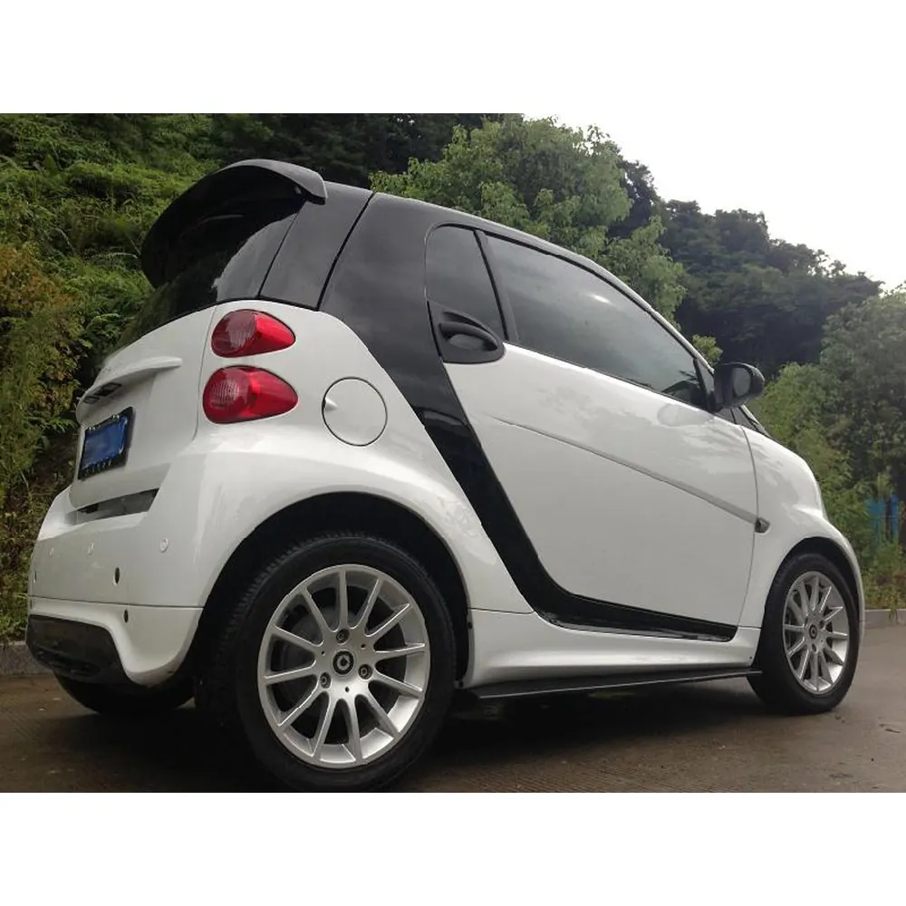 Carbon Fiber Roof Spoiler for Mercedes-Benz Smart 2008 2013 04