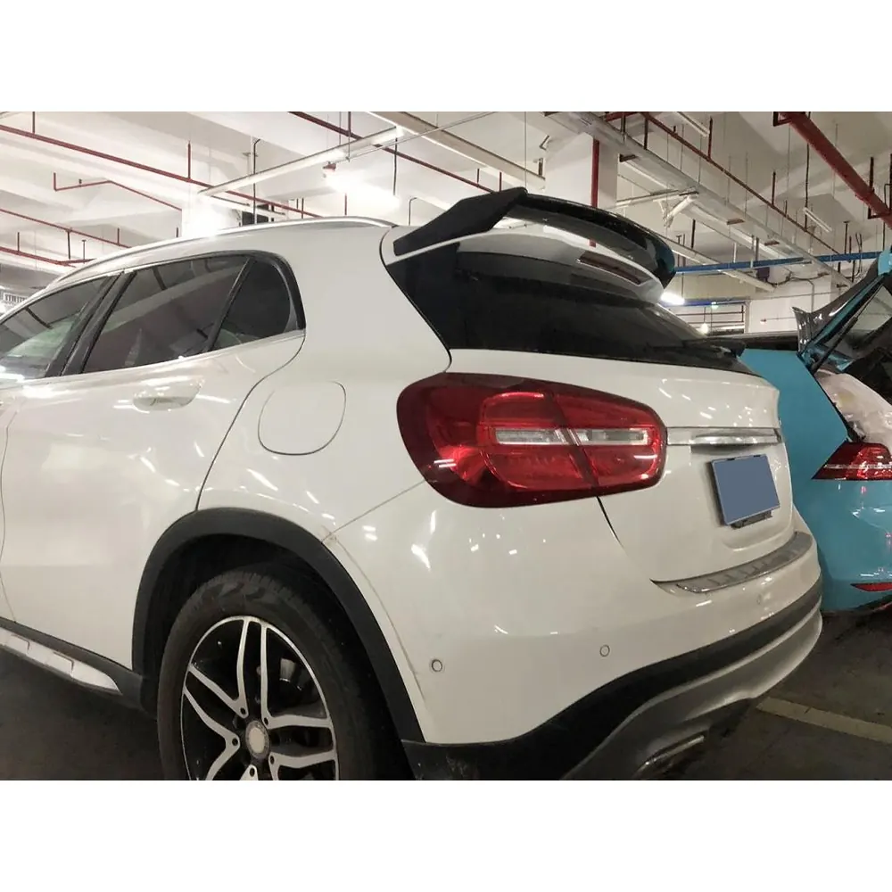Carbon Fiber Roof Spoiler for Mercedes-Benz X156 Gla180 Gla200 Gla250 AMG 2013 2019 04