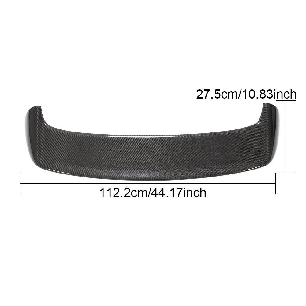 Carbon Fiber Roof Spoiler for Volkswagen Golf 6 MK6 10 13 Window 03