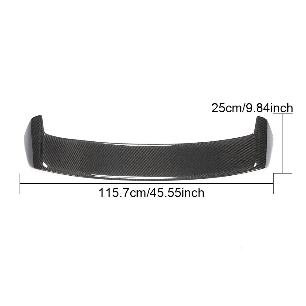 Carbon Fiber Roof Spoiler for Volkswagen Golf 7 7 5 MK7 MK7 5 Standard R Line 14 20 Window W 04