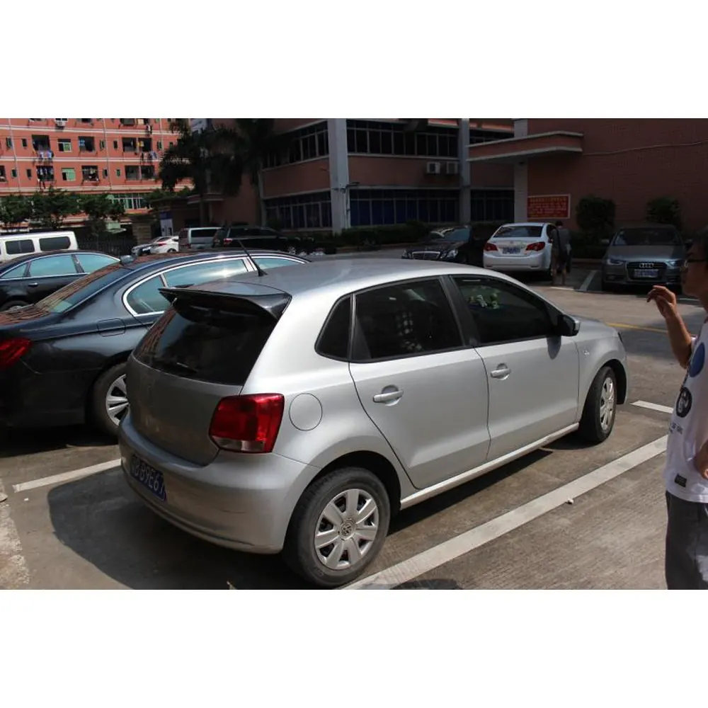 Carbon Fiber Roof Spoiler for Volkswagen Polo 2013 2017 04