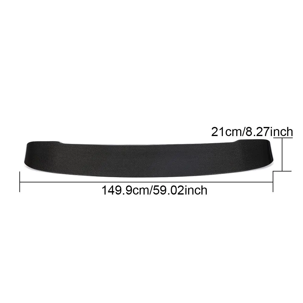 Carbon Fiber Roof Spoiler for Volkswagen Transporter T6 Van 2015 2020 04