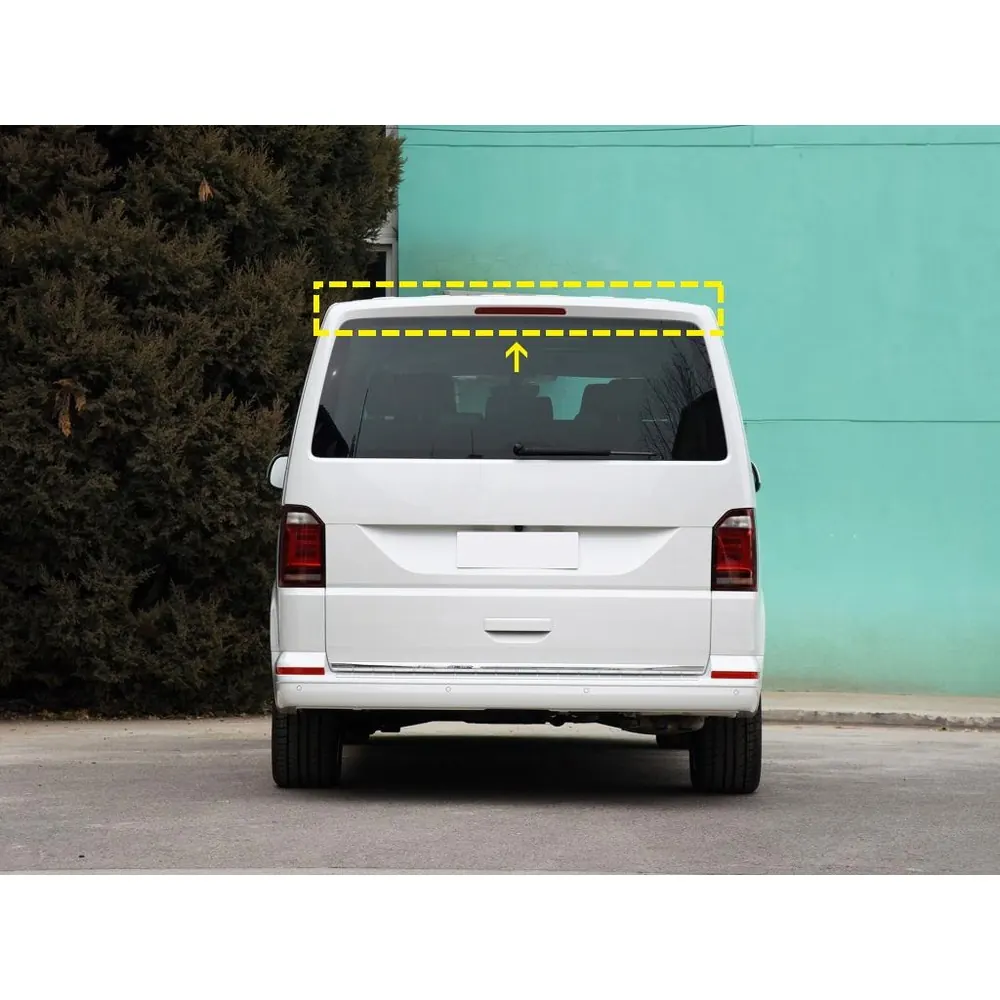 Carbon Fiber Roof Spoiler for Volkswagen Transporter T6 Van 2015 2020 06