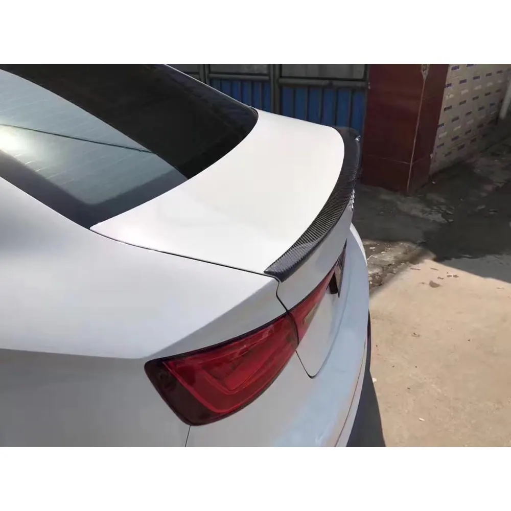 Carbon Fiber Trunk Spoiler for Audi A3 8V Sedan / S3 (2014-2019) 06