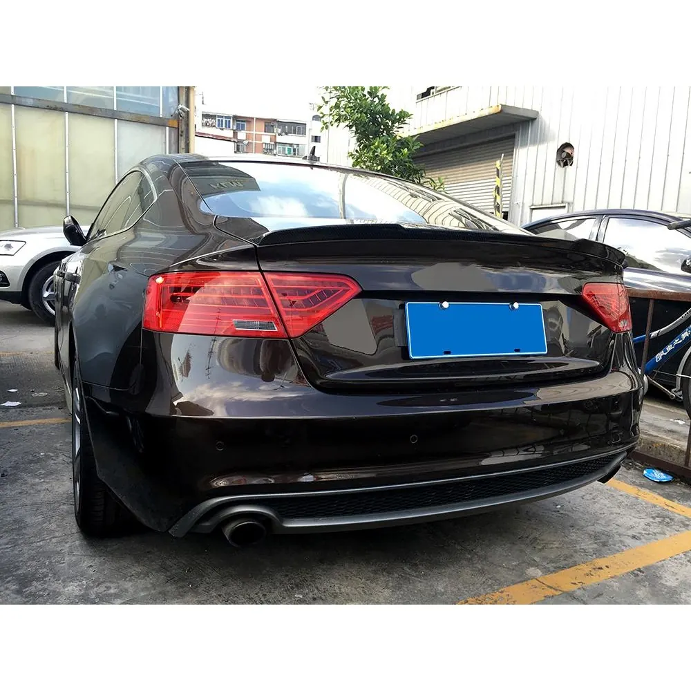 Carbon Fiber Trunk Spoiler for Audi A5 / S5 Sedan (2012-2016) 04