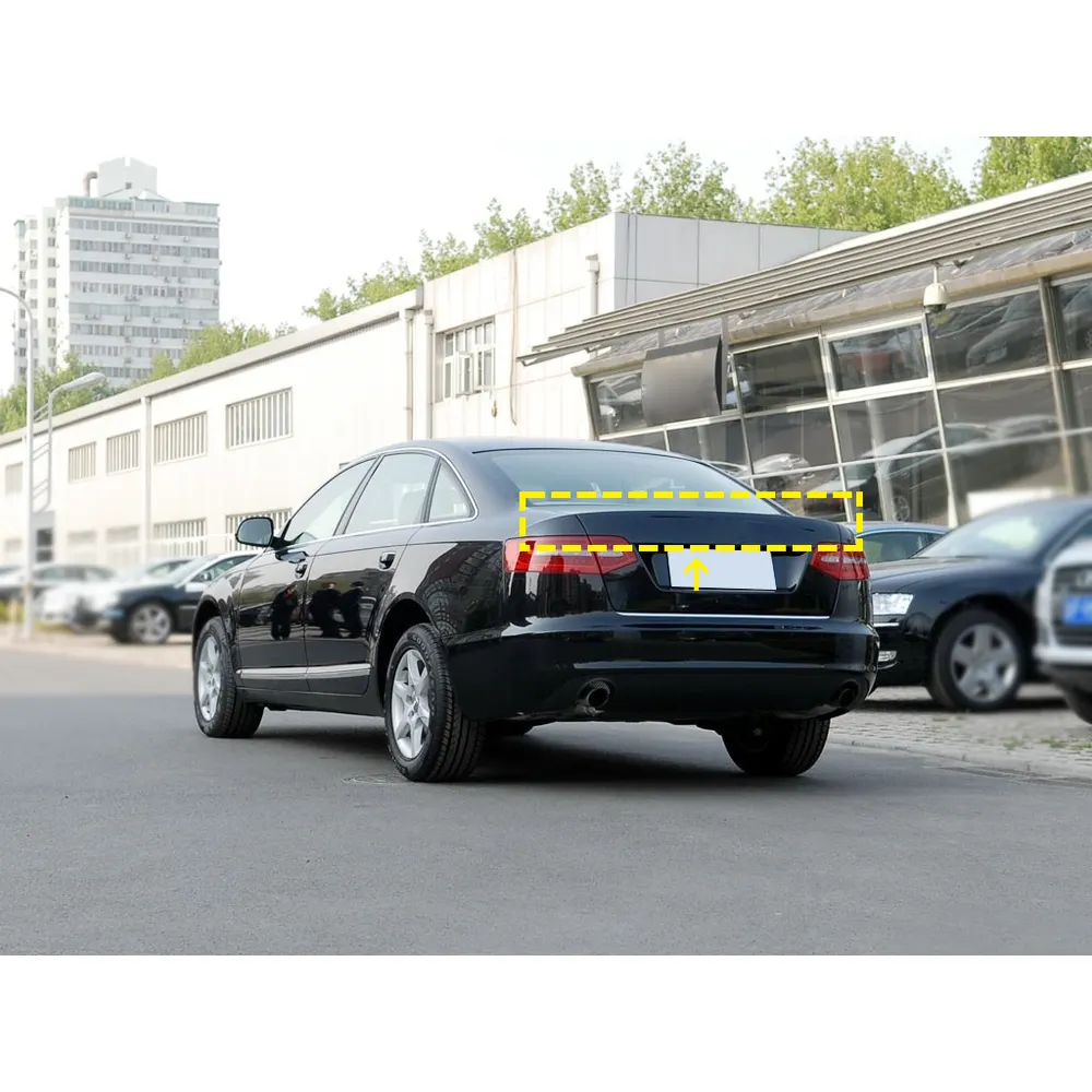 Carbon Fiber Trunk Spoiler for Audi A6 C6 2005 2011 04