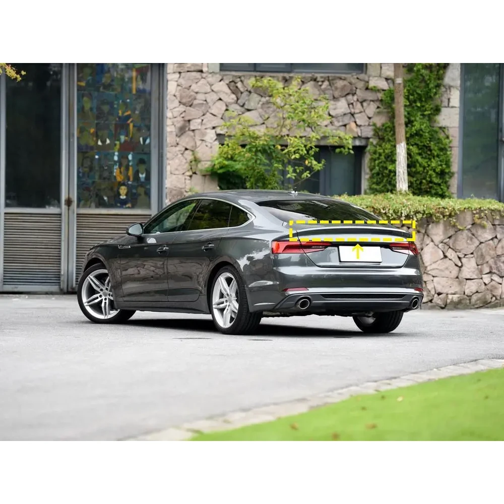Carbon Fiber Trunk Spoiler for Audi A7 Quattro S7 Rs7 Sportback 19up 01