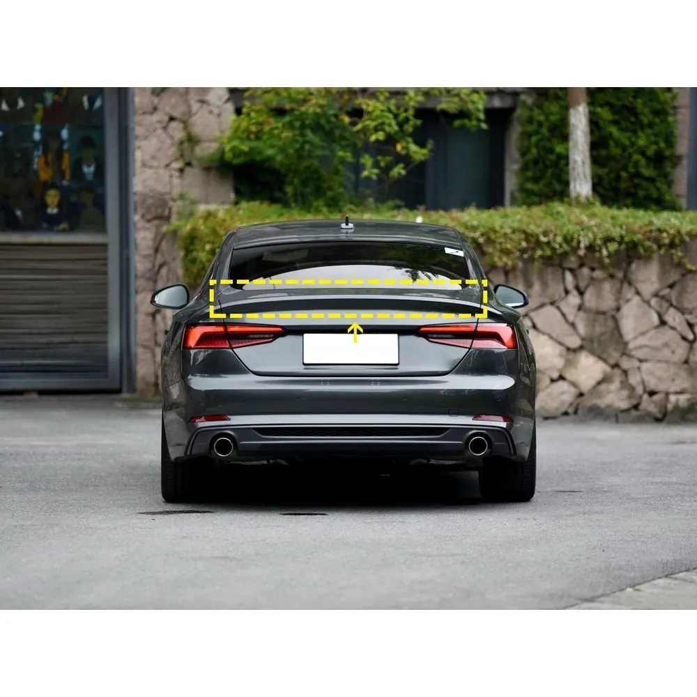 Carbon Fiber Trunk Spoiler for Audi A7 Quattro S7 Rs7 Sportback 19up 06