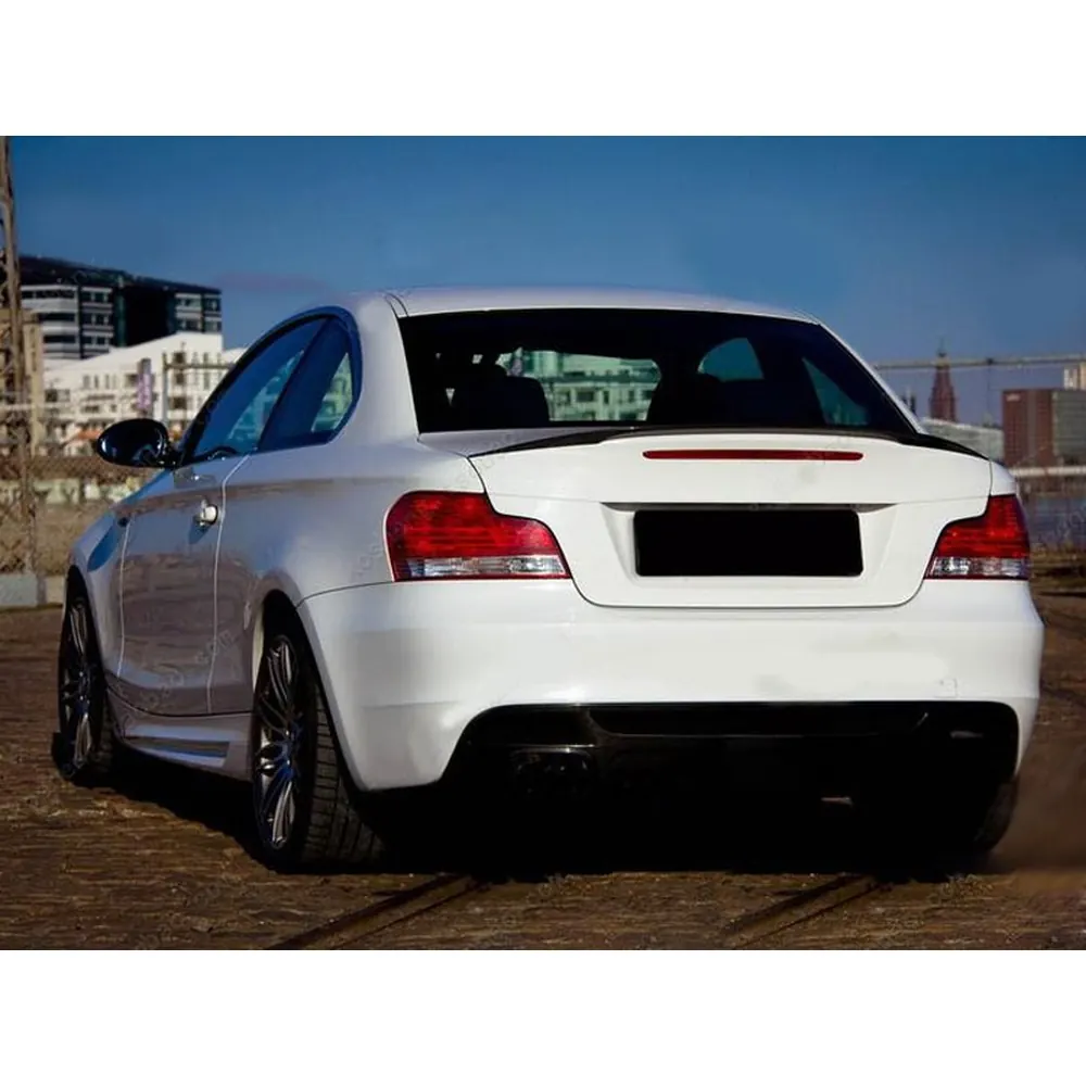 Carbon Fiber Trunk Spoiler for BMW 1 Series 128i E82 2008 2009 2010 2011 2012 04