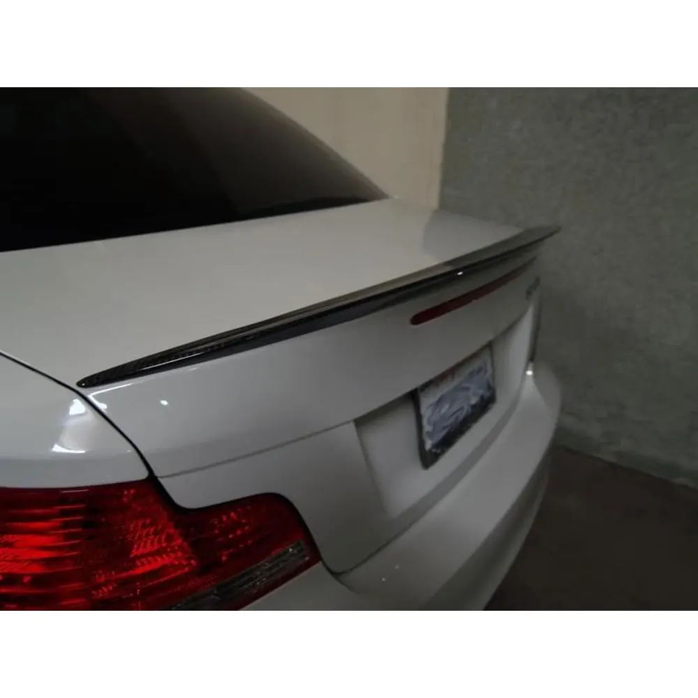 Carbon Fiber Trunk Spoiler for BMW 1 Series 128i E82 2008 2009 2010 2011 2012 05