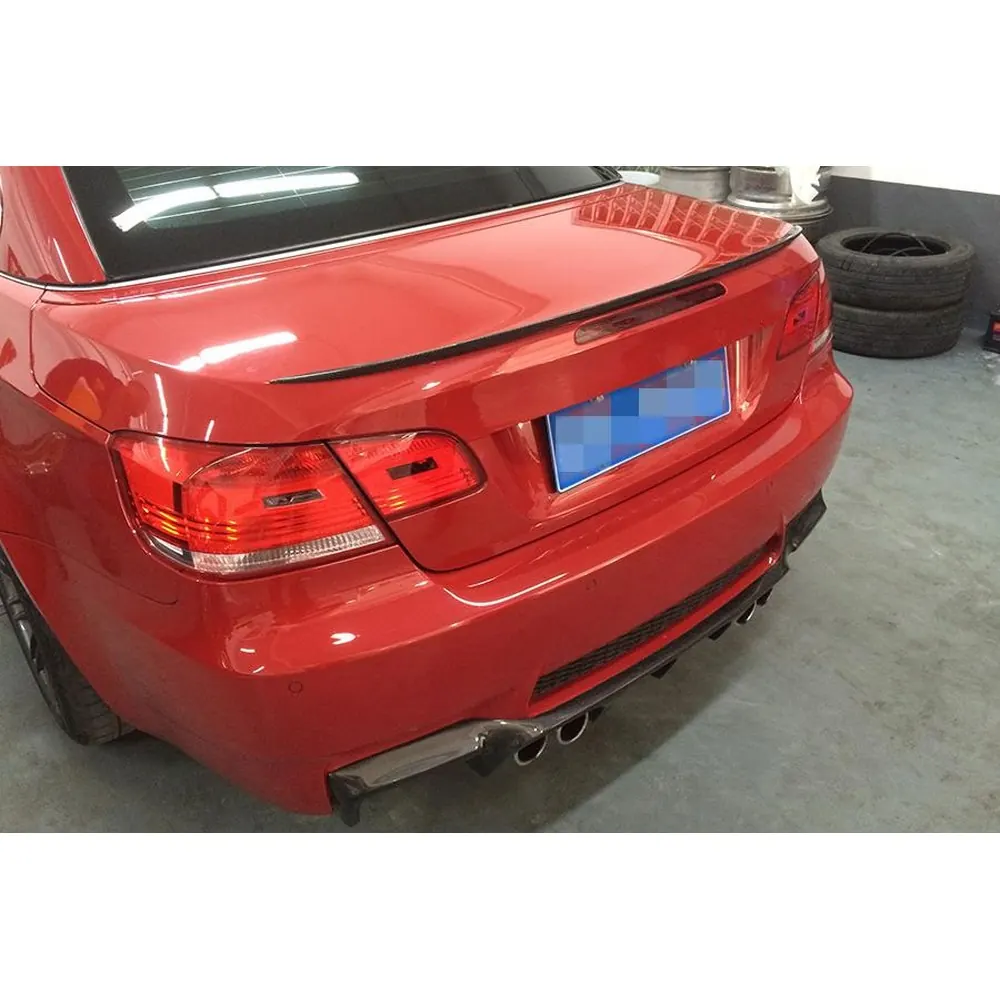 bmw 3 series carbon fiber spoiler - view 5