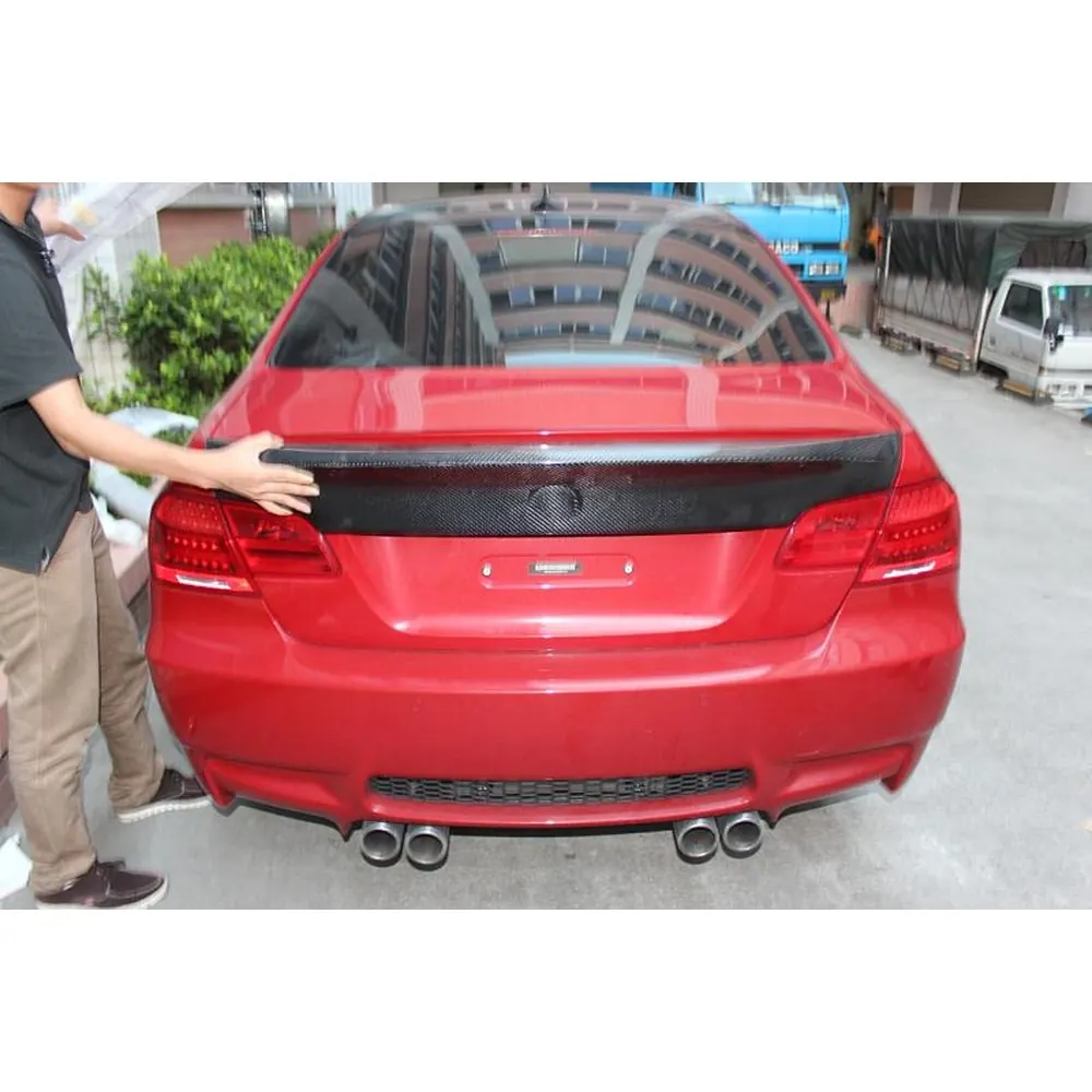 bmw m3 carbon fiber spoiler - view 4