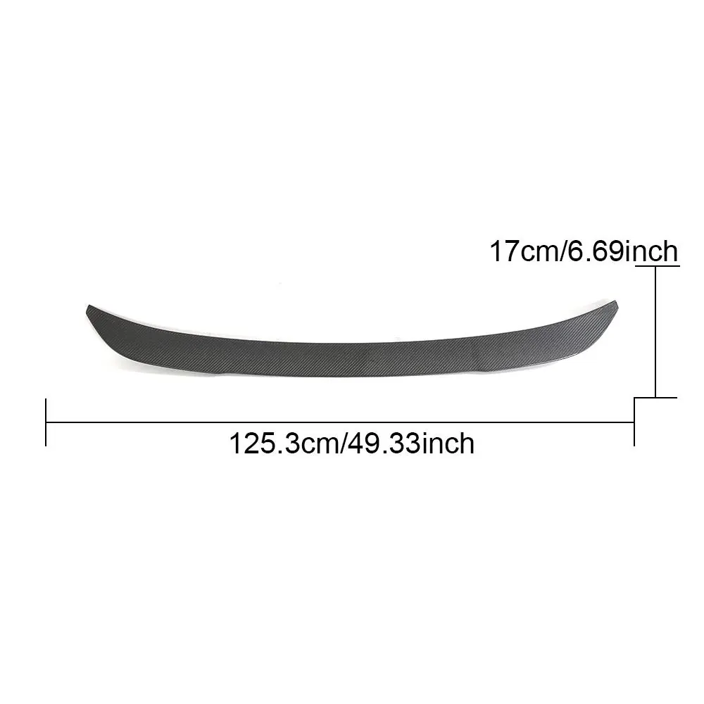 Carbon Fiber Trunk Spoiler for BMW G02 X4 F98 X4m 2023 03