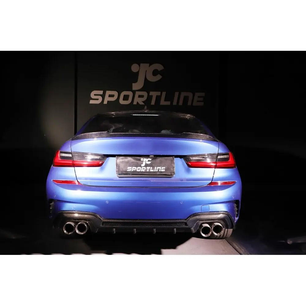 Carbon Fiber Trunk Spoiler for BMW G20 330i M340i 2019 2020 05