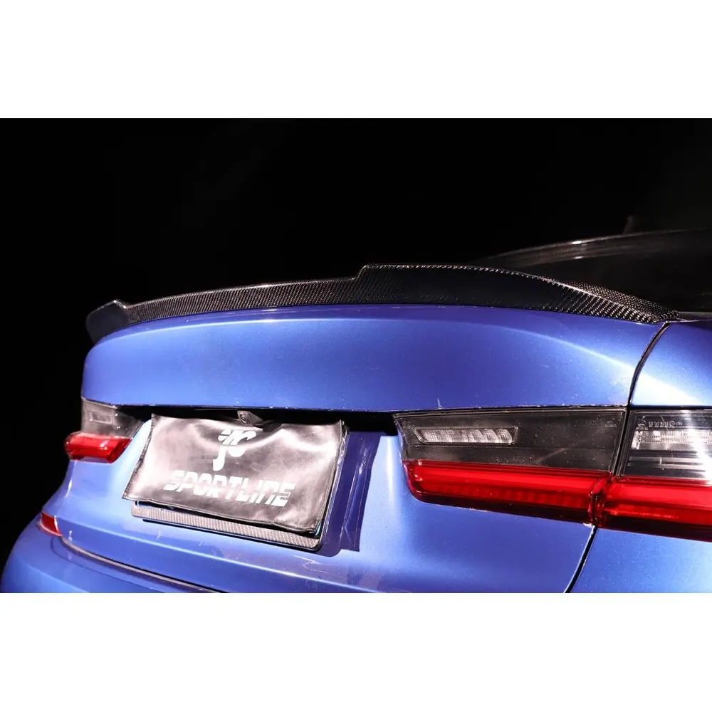 Carbon Fiber Trunk Spoiler for BMW G20 330i M340i 2019 2020 06