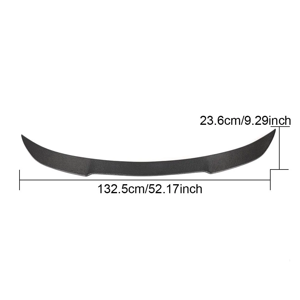 Carbon Fiber Trunk Spoiler for BMW X4 F26 14 18 03