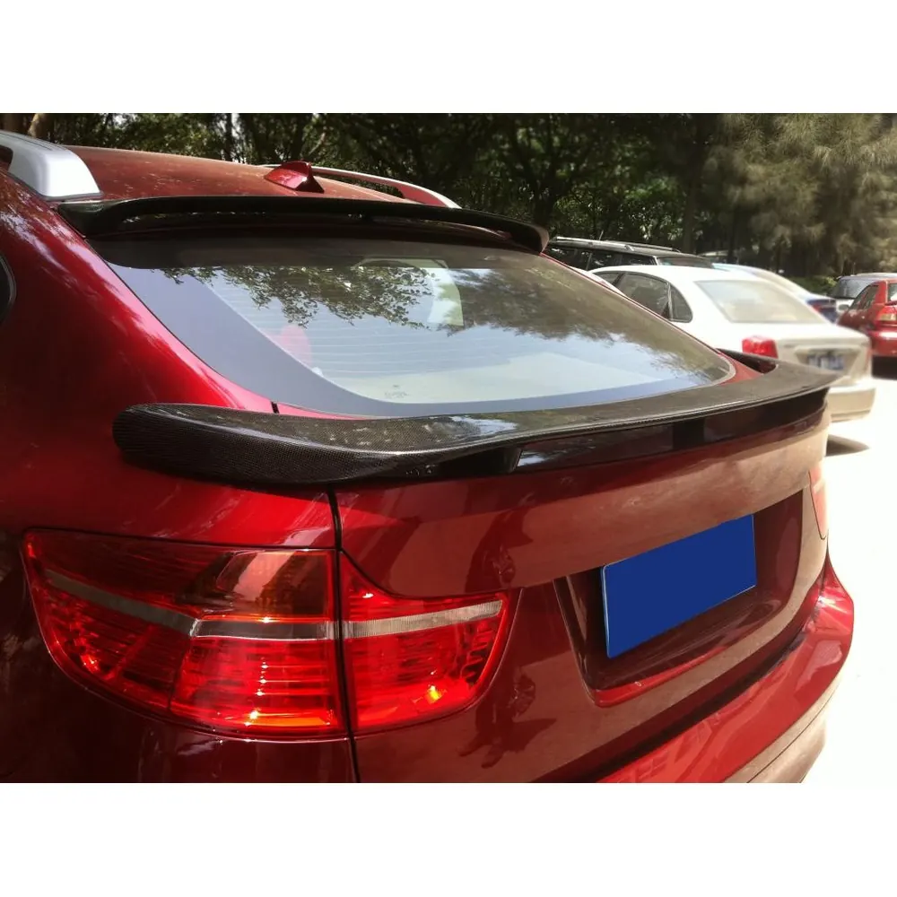 Carbon Fiber Trunk Spoiler for BMW X6 E71 2008 2014 04