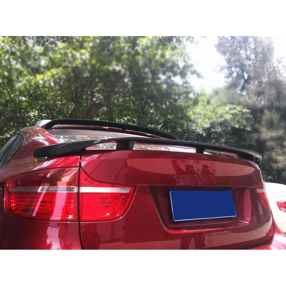 Carbon Fiber Trunk Spoiler for BMW X6 E71 2008 2014 05