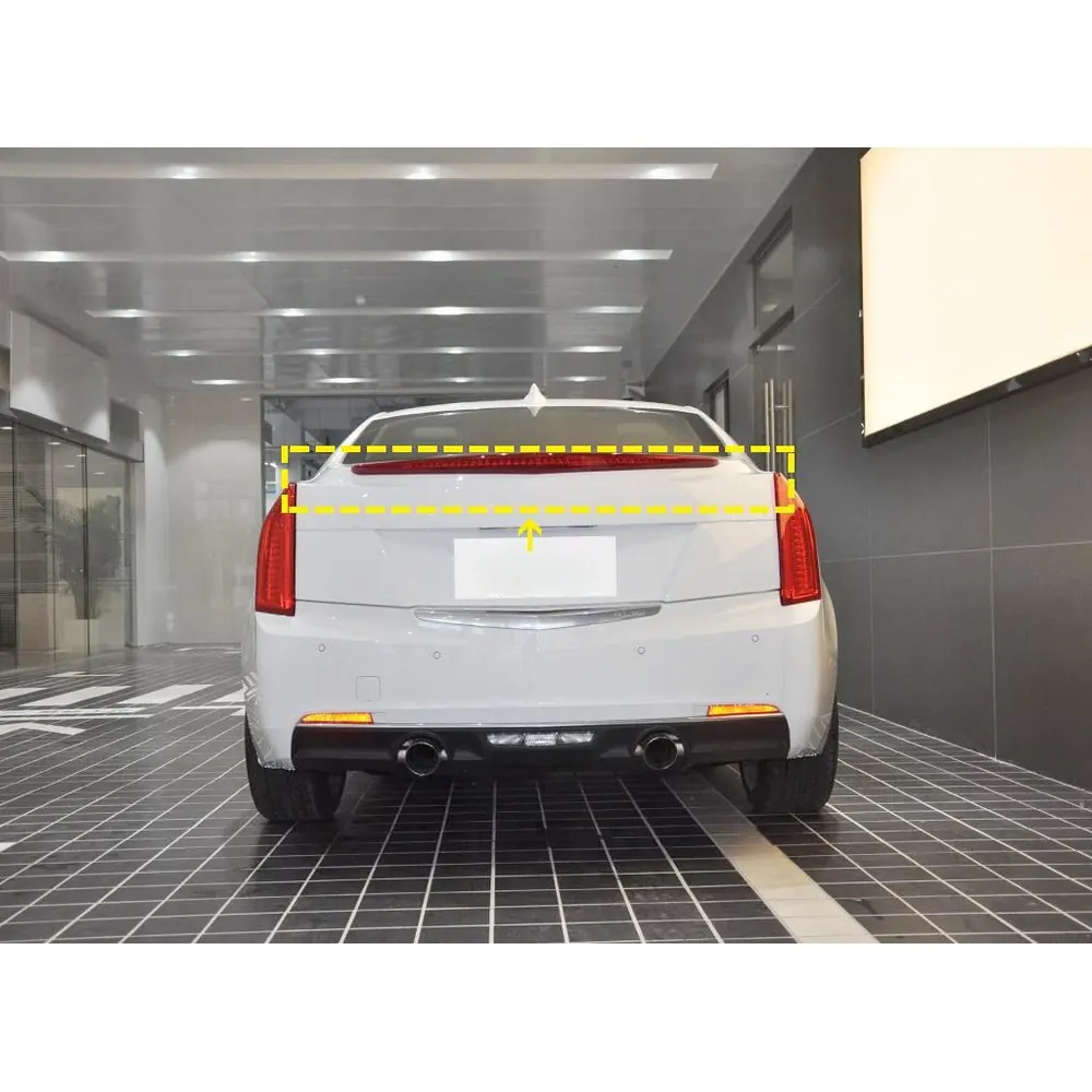 Carbon Fiber Trunk Spoiler for Cadillac Ats 2013 2019 Cabon 04