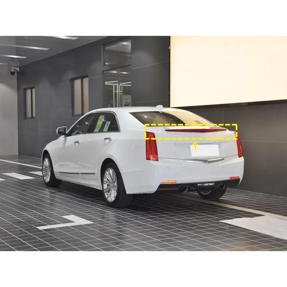 Carbon Fiber Trunk Spoiler for Cadillac Ats 2013 2019 Cabon 05