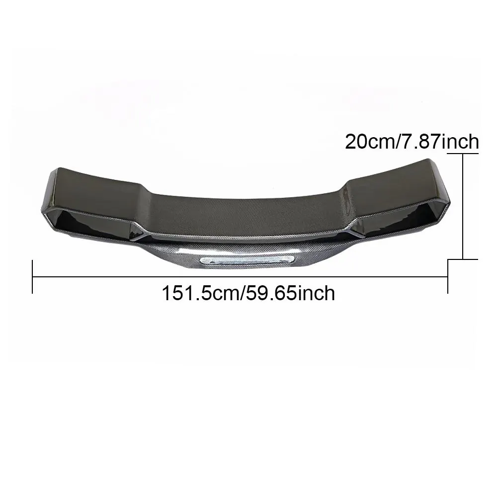 Carbon Fiber Trunk Spoiler for Chevrolet Camaro 2016 2017 2018 Big Customized 03