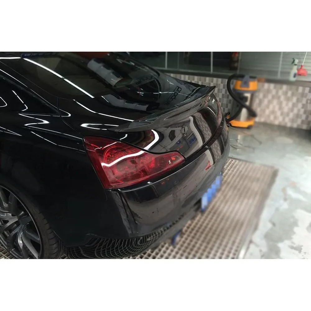 Carbon Fiber Trunk Spoiler for Infiniti G37 Journey 2009 2013 04