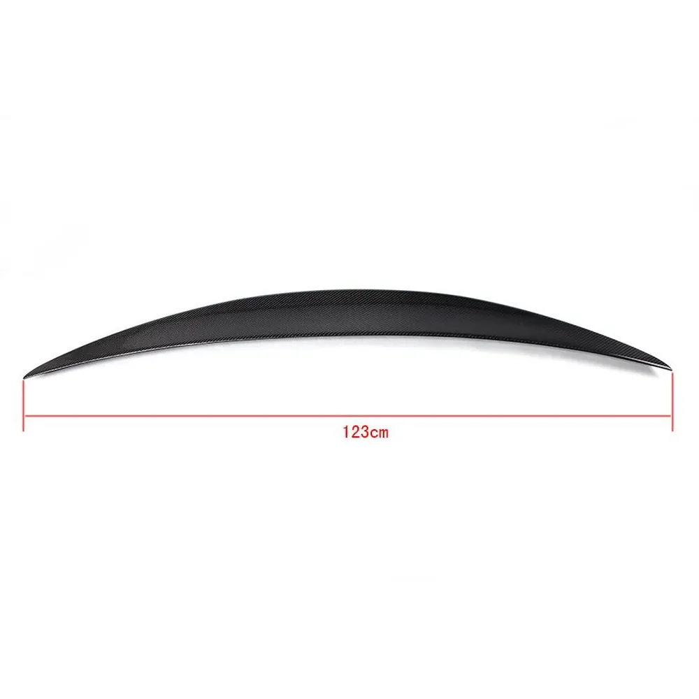 Carbon Fiber Trunk Spoiler for Maserati Granturismo Flat 2012 2014 02