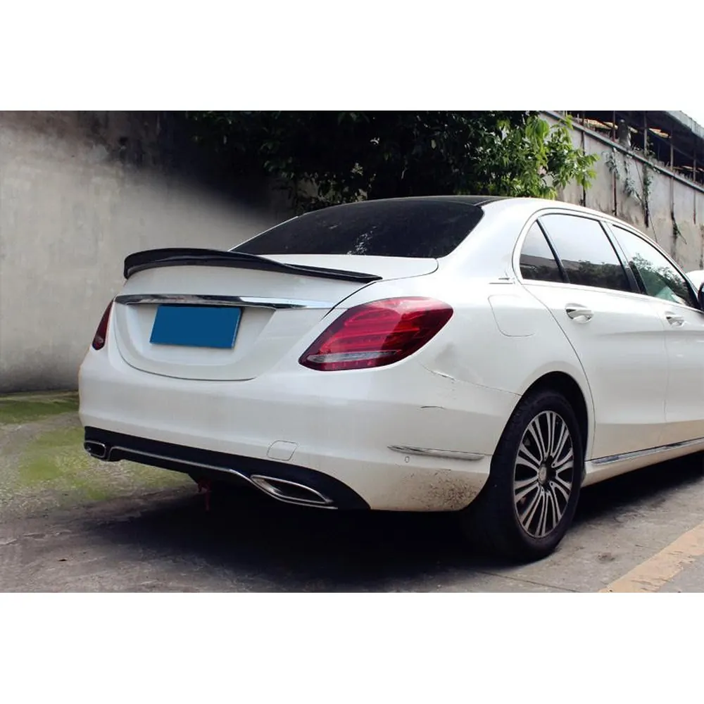 Carbon Fiber Trunk Spoiler for Mercedes-Benz C Class W205 C200l C300l C260l 2015 2017 07