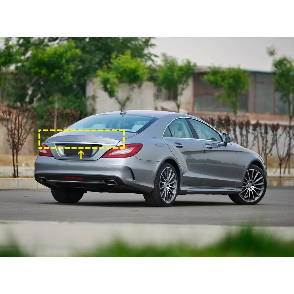Carbon Fiber Trunk Spoiler for Mercedes-Benz W218 Cls 2012 2017 04