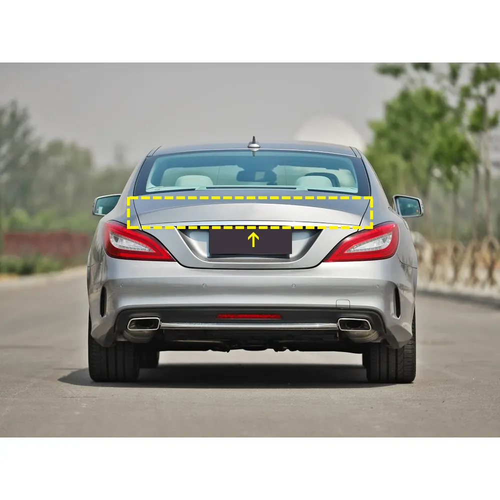Carbon Fiber Trunk Spoiler for Mercedes-Benz W218 Cls 2012 2017 05