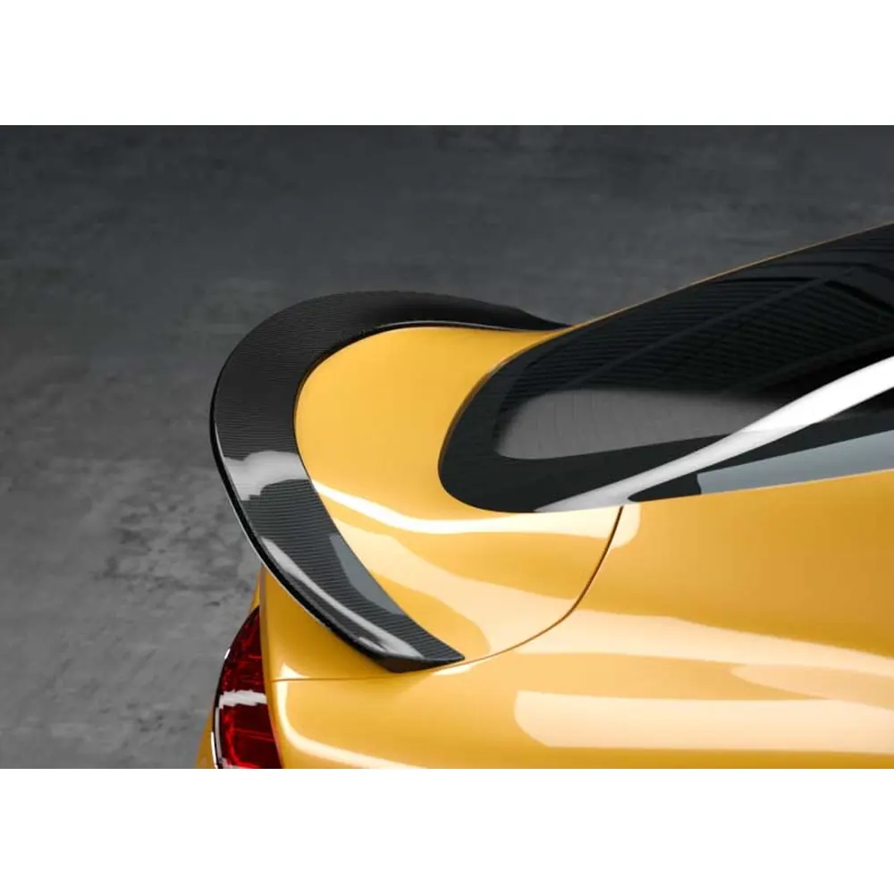 toyota supra carbon fiber spoiler - view 4