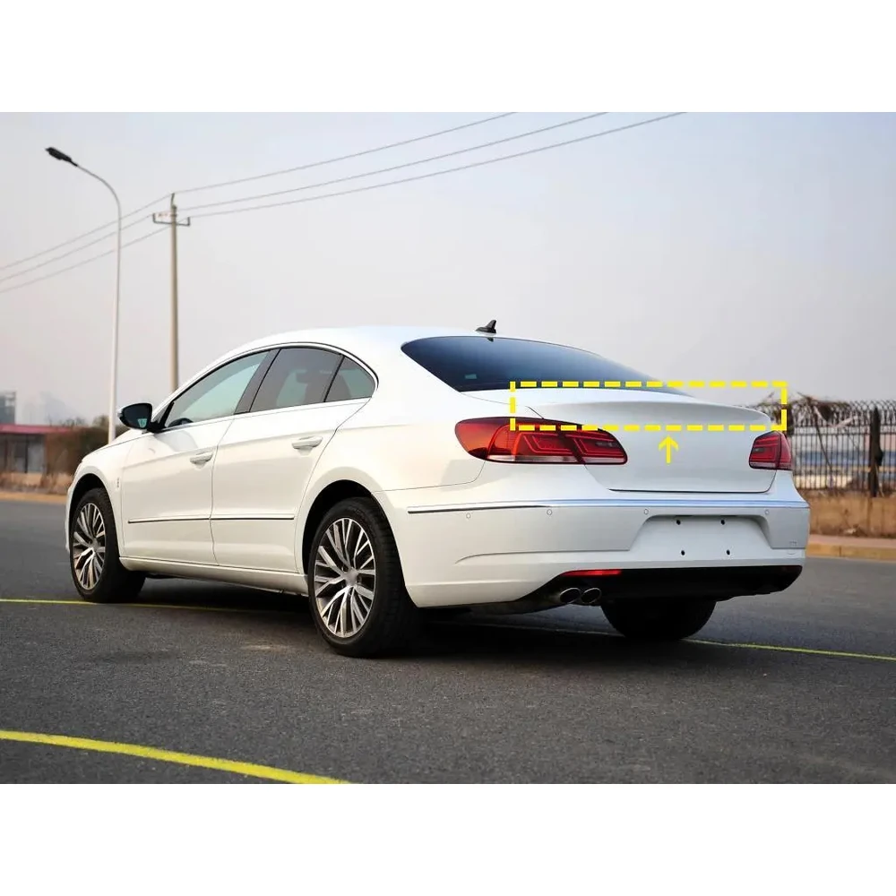 Carbon Fiber Trunk Spoiler for Volkswagen Passat CC 2013 2018 01