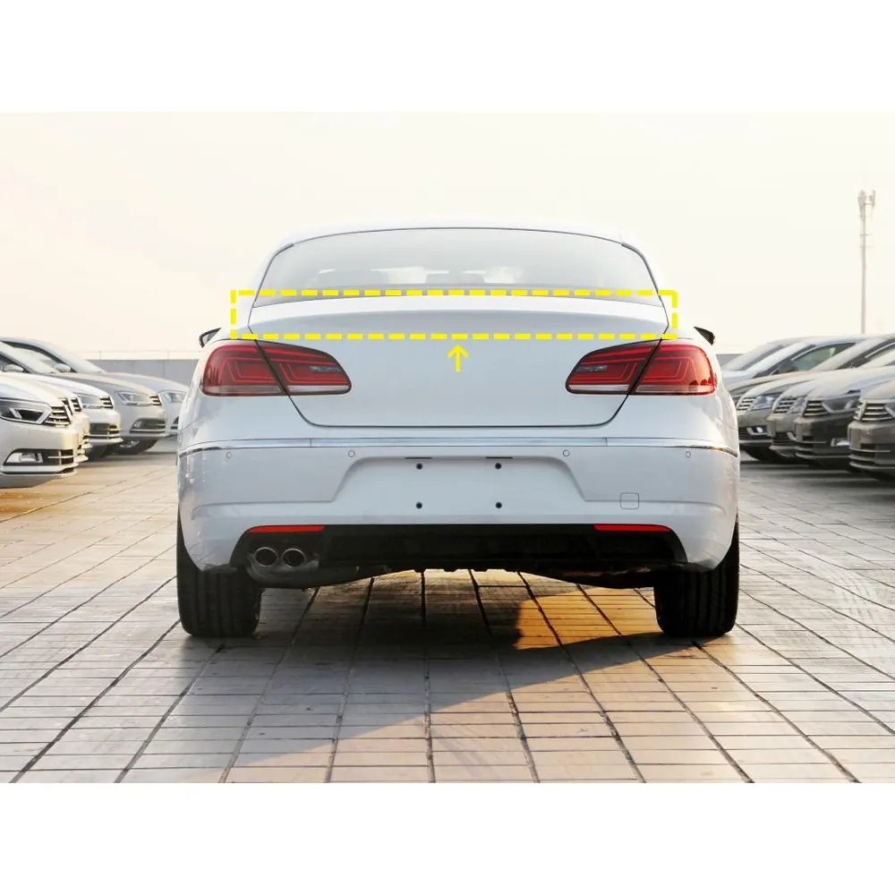 Carbon Fiber Trunk Spoiler for Volkswagen Passat CC 2013 2018 06