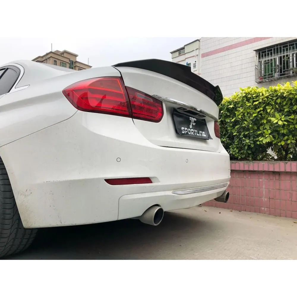 bmw 3 series carbon fiber spoiler - view 5