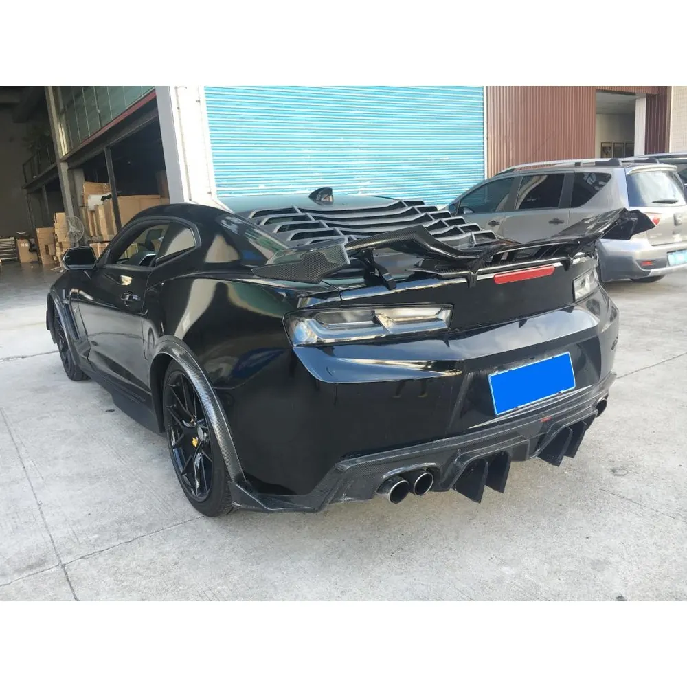 Custom FRP Trunk Spoiler for Chevrolet Camaro (2017) 04