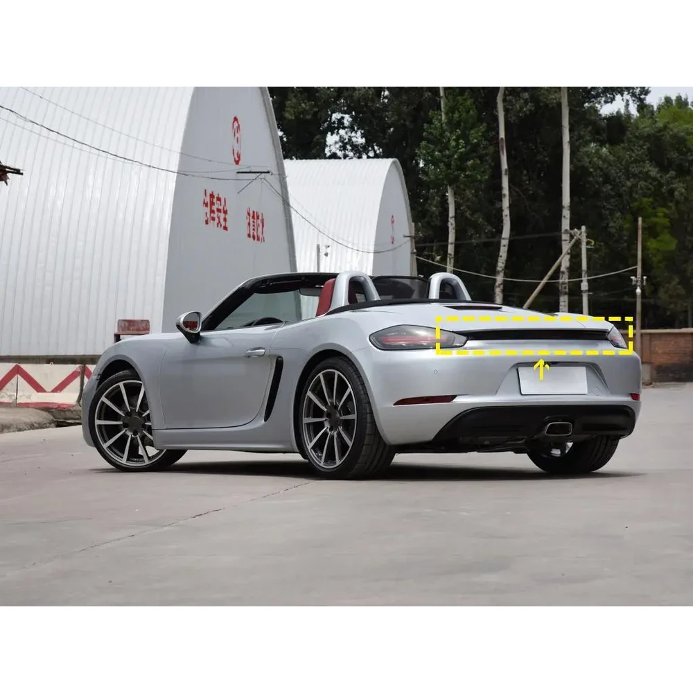 Carbon Fiber Trunk Spoiler for Porsche 718 Boxster 16 21 01
