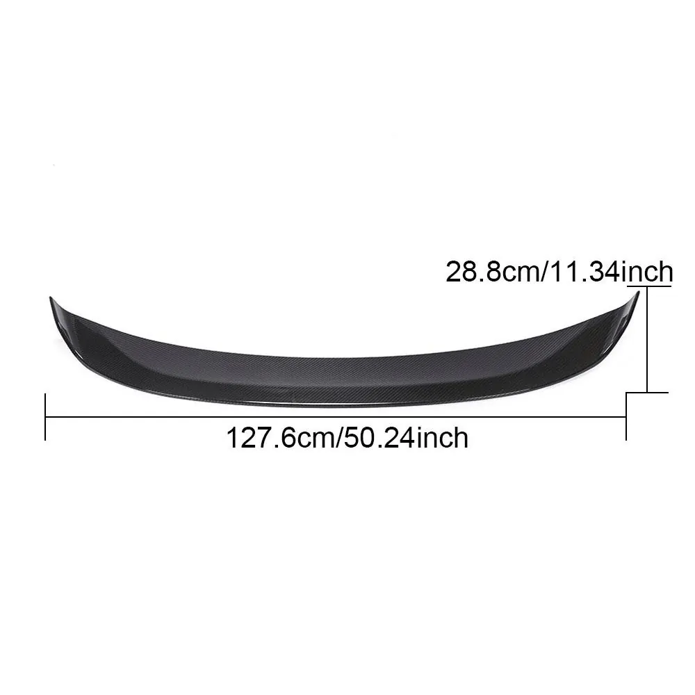Carbon Fiber Trunk Spoiler for Porsche 718 Boxster 16 21 02