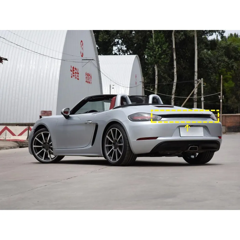 Carbon Fiber Trunk Spoiler for Porsche 718 Boxster 16 21 05