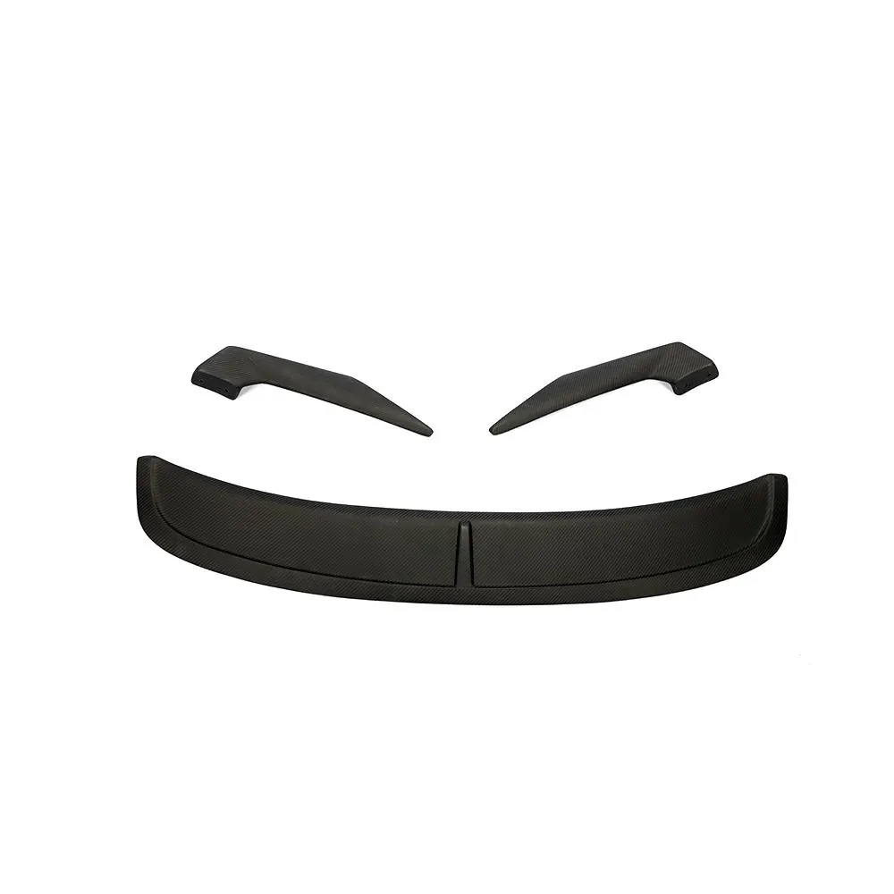 Carbon Fiber Trunk Spoiler for Porsche 718 Boxster 16 21 Matte 01