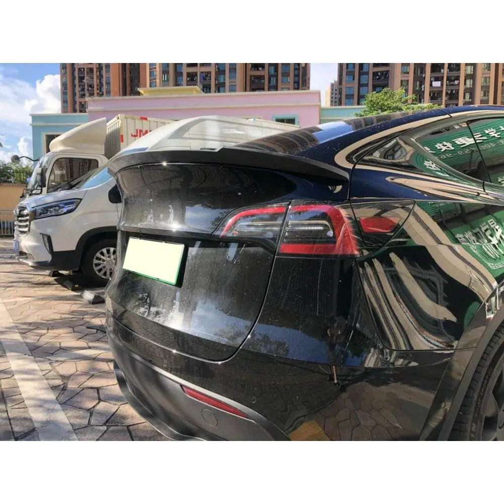Carbon Fiber Trunk Spoiler for Tesla Model Y (2019-2021) 05