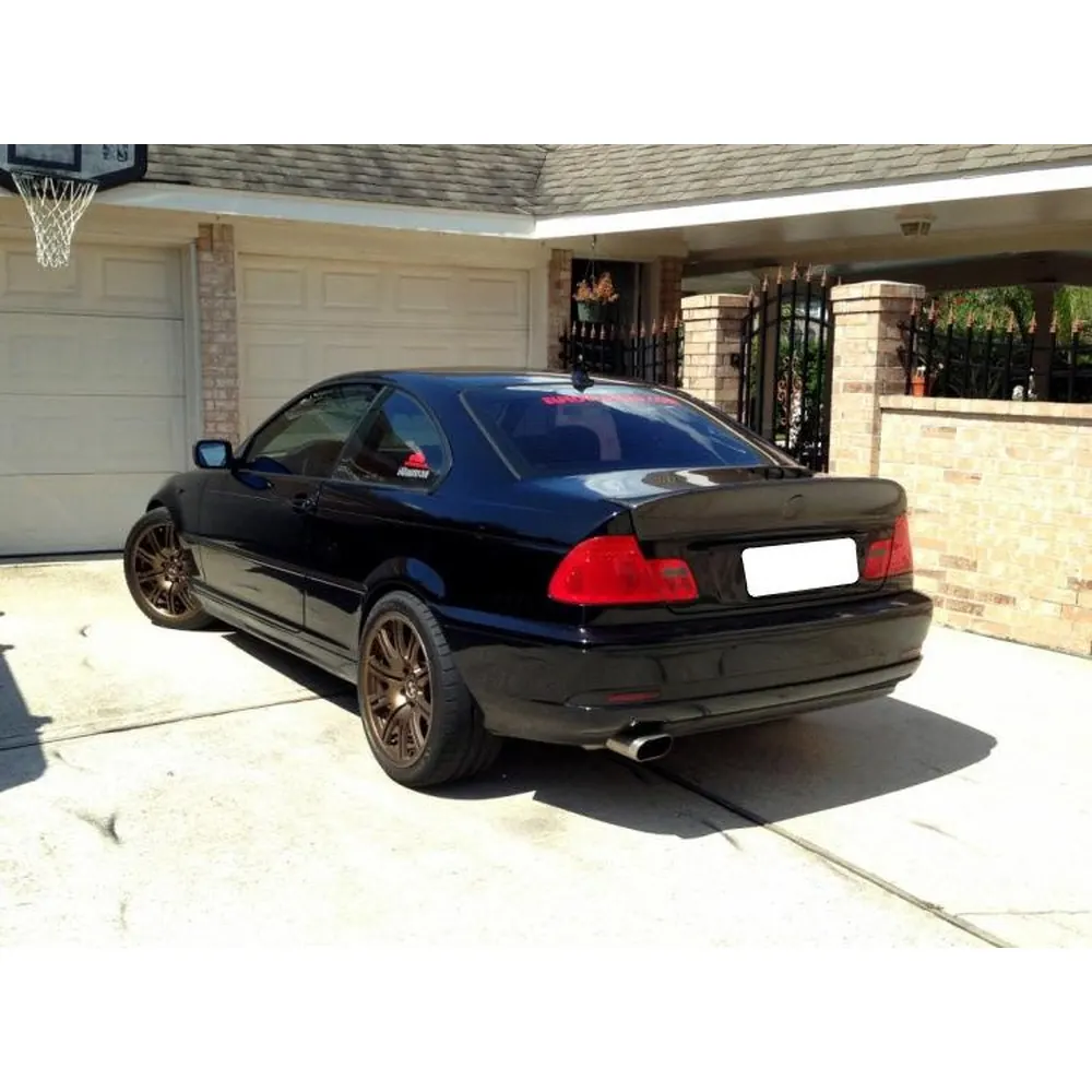 Carbon Fiber Trunk Spoiler for BMW E46 1998 2005 Protector Co 04