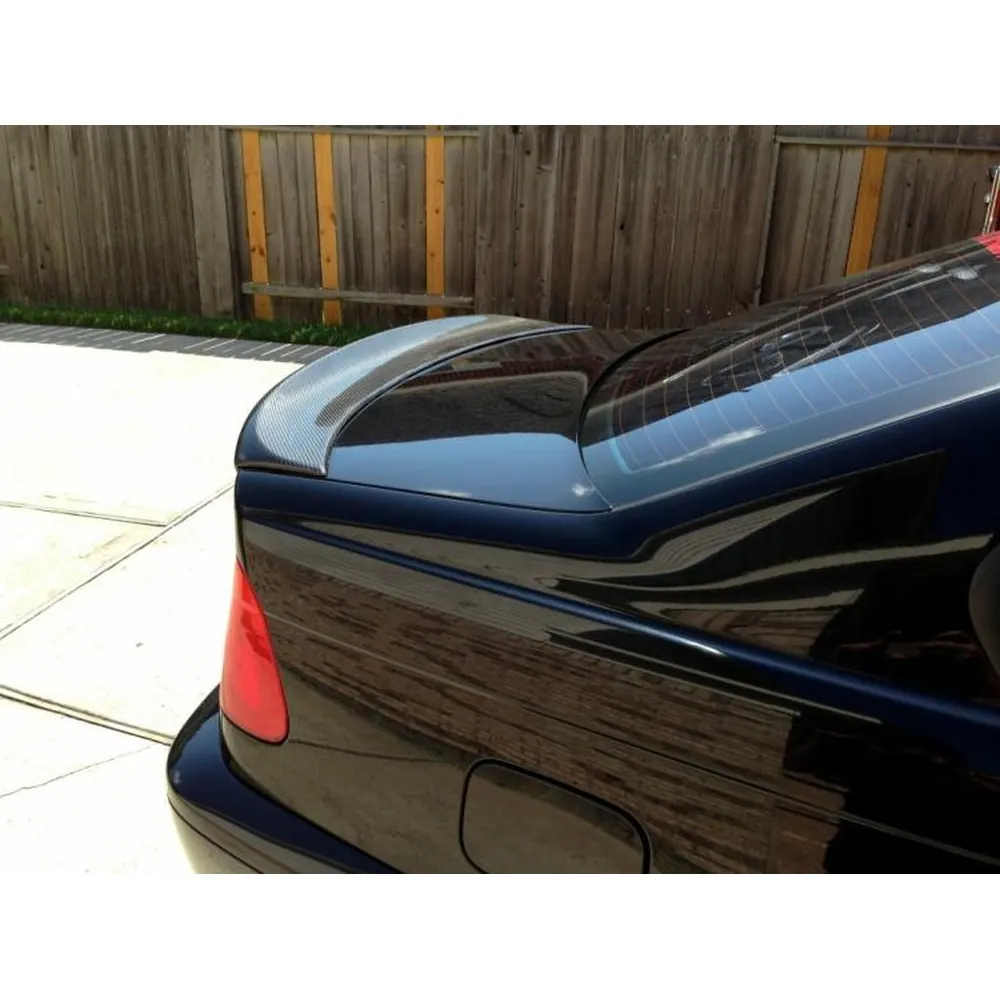 Carbon Fiber Trunk Spoiler for BMW E46 1998 2005 Protector Co 05